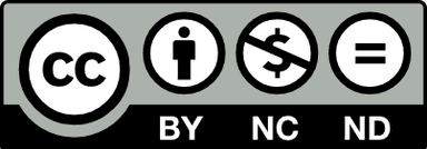 Attribution - NonCommercial - NoDerivatives 4.0 International